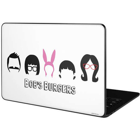 Bobs Burgers Silhouette Google Pixelbook Go Skin